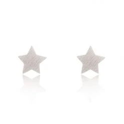 Linda Tahija Accessories Star St Silver Stud Earring