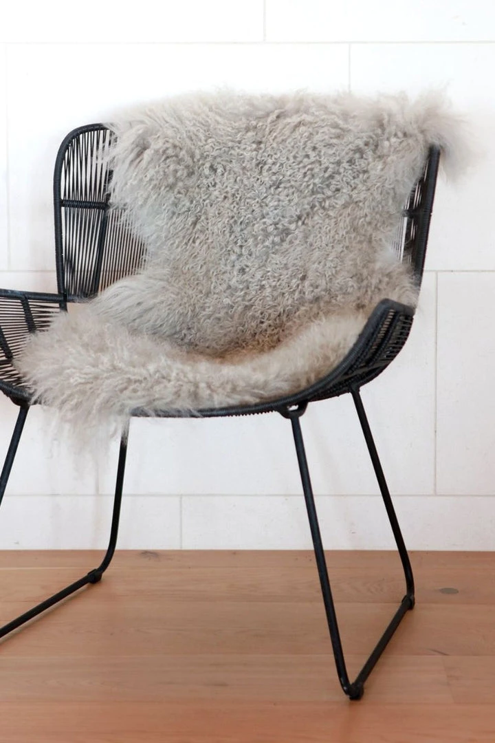 Home Lab Tibetan Lamb Fur Rug Fawn 60 X 90cm 3 Home Lab Tibetan Lamb Fur Rug Fawn 60 X 90cm