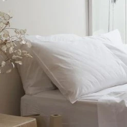 Home Lab 100% Stonewashed Cotton Sheet Set Queen White