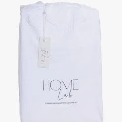 Home Lab Cushion, Throws & Linen 100% Stonewashed Cotton Bed Skirt Queen White