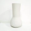 NED Collections Freddie White Stone Vase