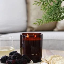 Kingdom Home Fragrance Luxury Soy Candle Blackberry + Bay 300g