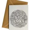 Little Difference Gifts For Her Big Love Flowers Greeting Card