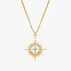 Lindi Kingi Accessories Star Burst Necklace