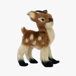 Alison's Acquisitions Baby Bambi Deer Standing Brown 10cm Christmas Decorations