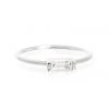Lindi Kingi Deluxe Halo Baguette Ring