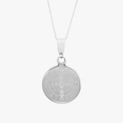 Lindi Kingi Silver Saints Necklace