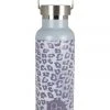 Porter Green Gifts For Her Stainless Steel Kirov Snow Leopard Drink Bottle