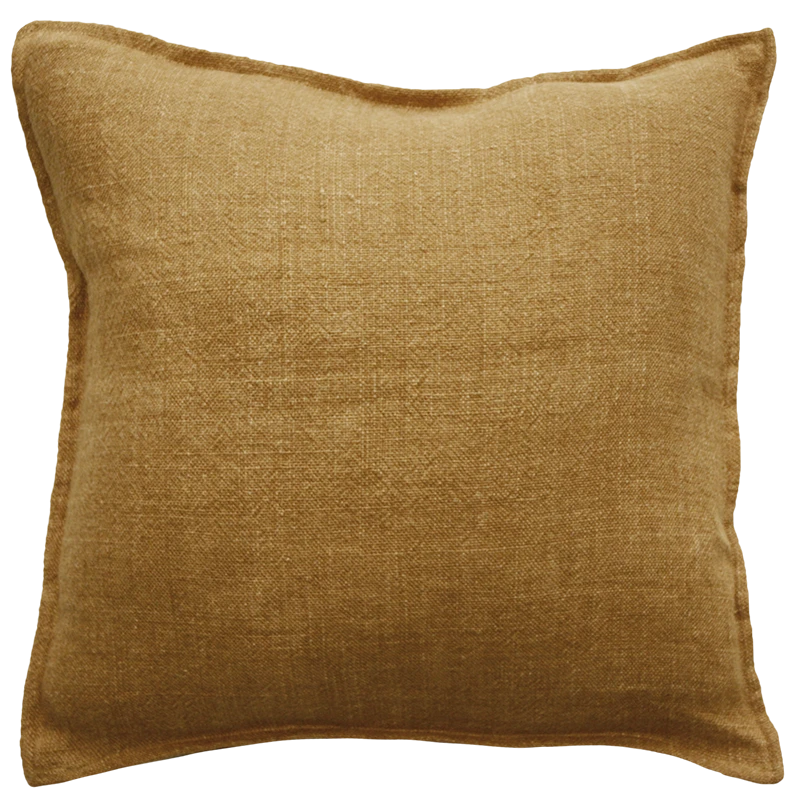 Mulberi Flaxmill Linen Nutmeg Cushion 50x50cm 3 Mulberi Flaxmill Linen Nutmeg Cushion 50x50cm