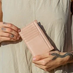 Status Anxiety Avoiding Things Dusky Pink Wallet