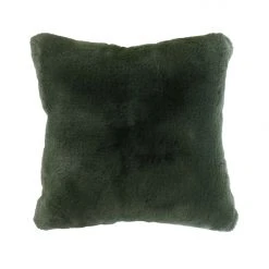 Baya Pele Seaweed Faux Fur Cushion 45x45cm
