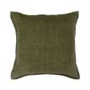 Mulberi Flaxmill Linen Winter Moss Cushion 50x50cm