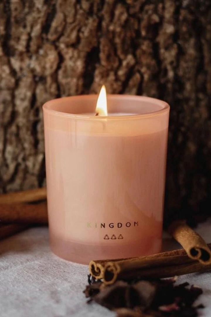 Kingdom Home Fragrance Nude Series Luxury Soy Candle Clove + Tobacco 120g 4 Kingdom Home Fragrance Nude Series Luxury Soy Candle Clove + Tobacco 120g