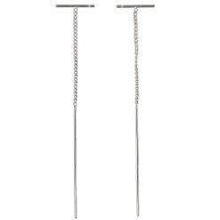 Pilgrim Brielle Small Bar Thread Earring