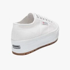 Superga 2790 Tank White Canvas Sneaker Accessories