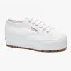 Superga 2790 Tank White Canvas Sneaker Accessories