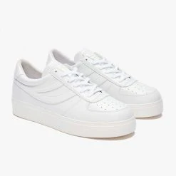 Superga 2850 Seattle 3 Vegan Leather White Sneaker Accessories