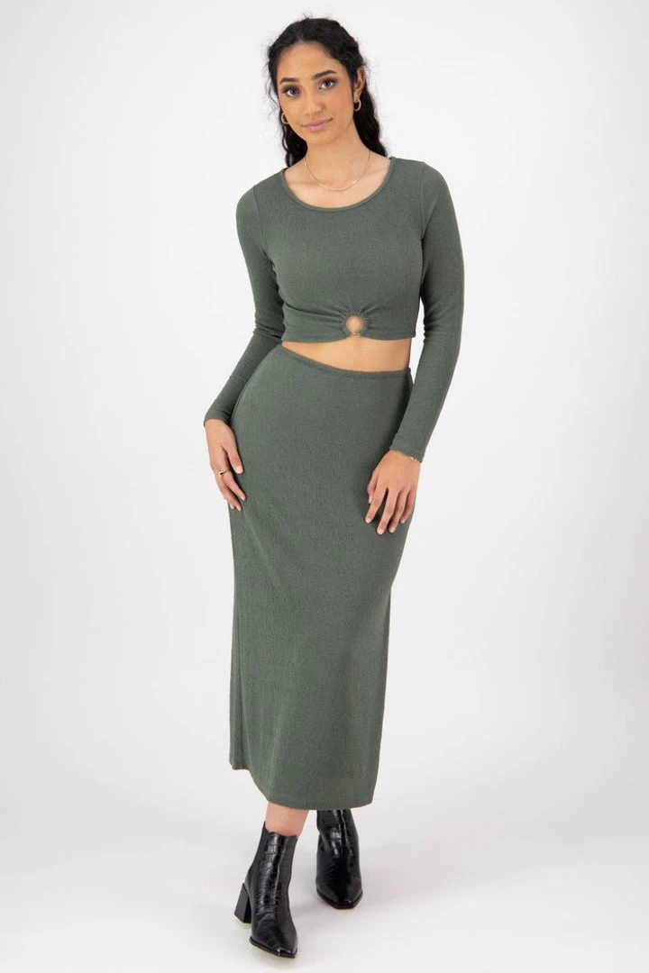 Among The Brave Interstellar Forest Stretch Midi Skirt Fashion 3 Among The Brave Interstellar Forest Stretch Midi Skirt Fashion