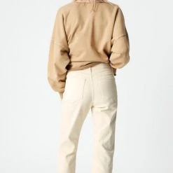 Mavi Barcelona Antique White High Wide Denim Jean Fashion