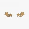 Flo Gives Back Star Cluster Stud Earrings Gold