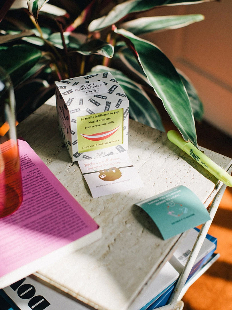 Doiy Home & Beauty 30 Day Challenge Cards F**k It 4 Doiy Home & Beauty 30 Day Challenge Cards F**k It