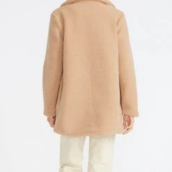 Staple The Label Aspen Camel Shirling Coat 9 Staple The Label Aspen Camel Shirling Coat