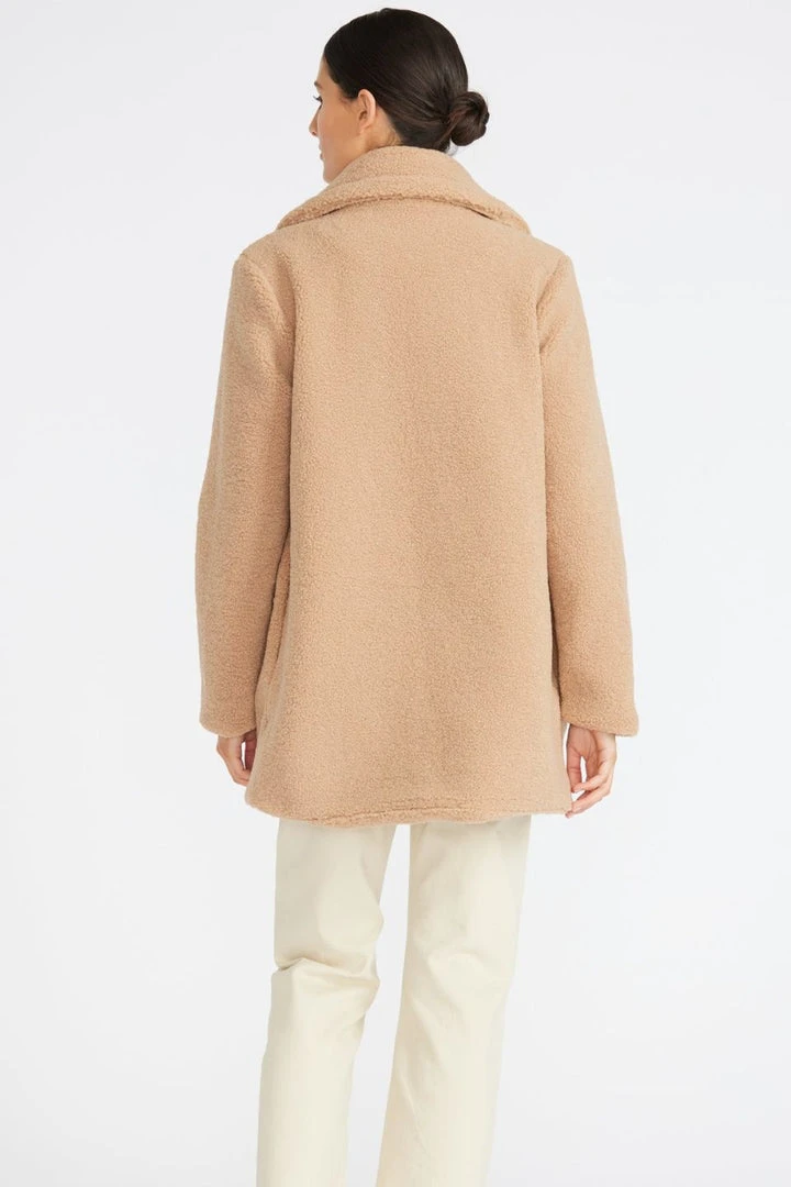 Staple The Label Aspen Camel Shirling Coat 6 Staple The Label Aspen Camel Shirling Coat