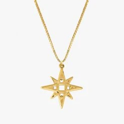 Lindi Kingi Single Star Necklace Accessories