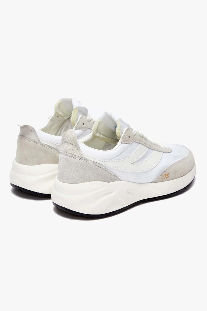 Superga 4089 White 9TS Recycled Nylon Suede Trim Trainers Suit Separates 6 Superga 4089 White 9TS Recycled Nylon Suede Trim Trainers Suit Separates