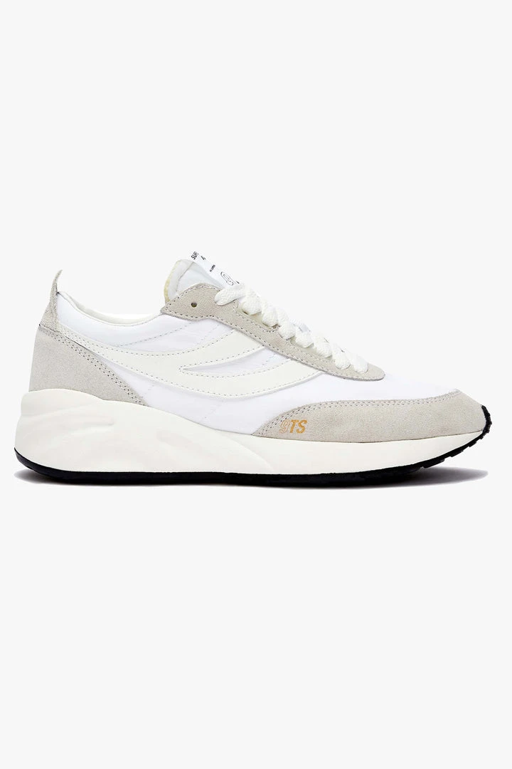 Superga 4089 White 9TS Recycled Nylon Suede Trim Trainers Suit Separates 3 Superga 4089 White 9TS Recycled Nylon Suede Trim Trainers Suit Separates
