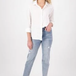 Ivy + Jack Ultimate White Linen Shirt