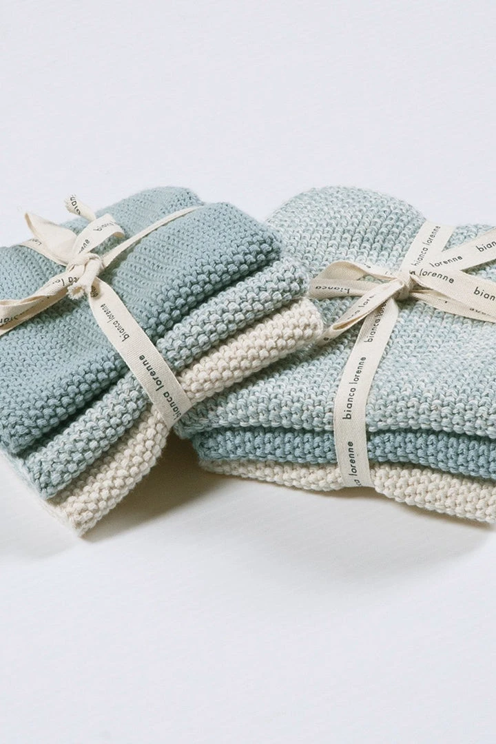 Bianca Lorenne Textured Lavette Duck Egg Wash Cloths Set Of 3 Support Local Gifts 3 Bianca Lorenne Textured Lavette Duck Egg Wash Cloths Set Of 3 Support Local Gifts