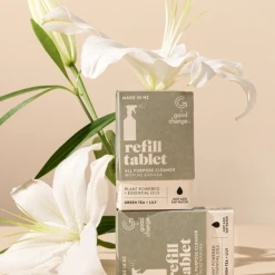 Good Change All Purpose White Lily Green Tea 3 Pack Refill Concentrate Cleaning Tablet
