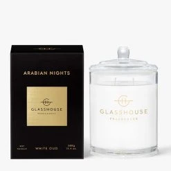 Glasshouse Home Fragrance 380g Triple Scented Arabian Nights Candle