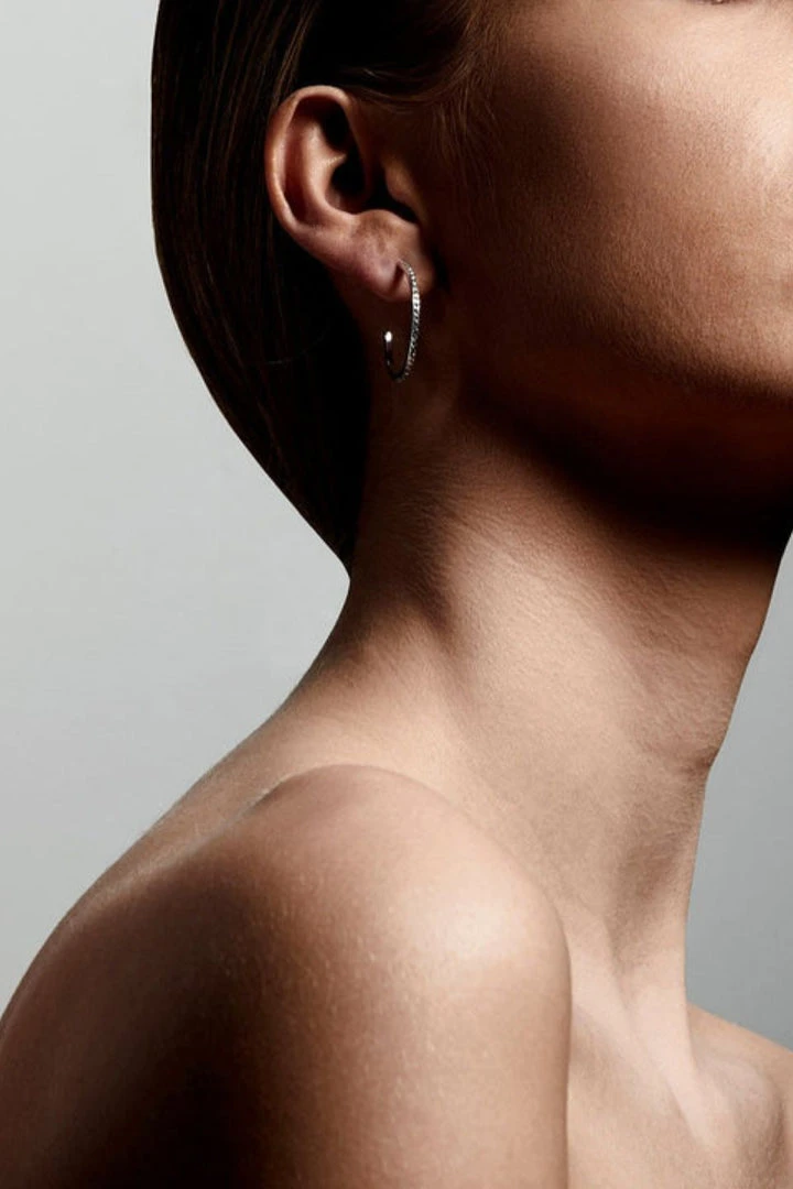 Pilgrim Roberta Pi Silver Plated Crysta, 17mm Earrings Accessories 4 Pilgrim Roberta Pi Silver Plated Crysta, 17mm Earrings Accessories