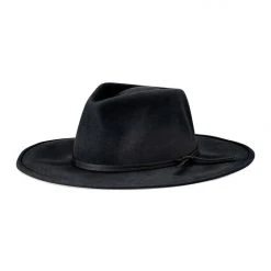 Brixton Joanna Packable Black Felt Hat