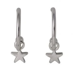 Pilgrim Ava Hoop Star Earring
