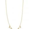 Pilgrim Regina Seven Mini Stars Gold Pendant Necklace