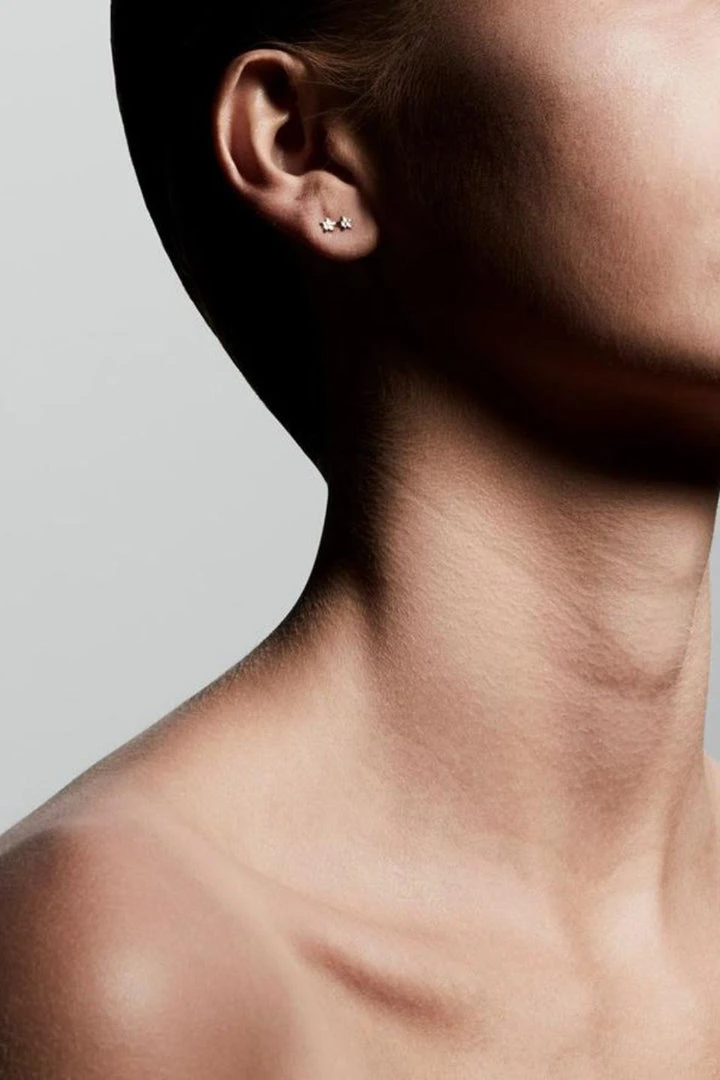 Pilgrim Accessories Regina Mini Star Stud Gold Earrings Two Pack 4 Pilgrim Accessories Regina Mini Star Stud Gold Earrings Two Pack