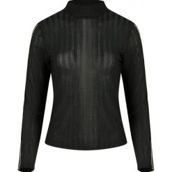 Coop Racing Ahead Black Skivy Old Stripe Sleeve Rib Top