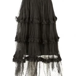 Coop Fashion How Tulle Am I Black Tulle Tiered Skirt