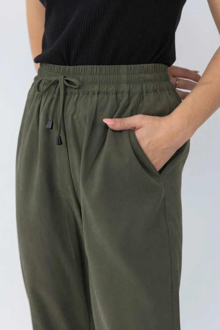 Among The Brave New Love Army Drapey Drawstring Tapered Cuffed Pant Fashion 5 Among The Brave New Love Army Drapey Drawstring Tapered Cuffed Pant Fashion