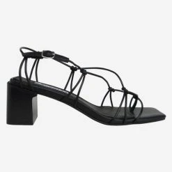 Caverley Magnolia Multi Strappy Black Heel Accessories
