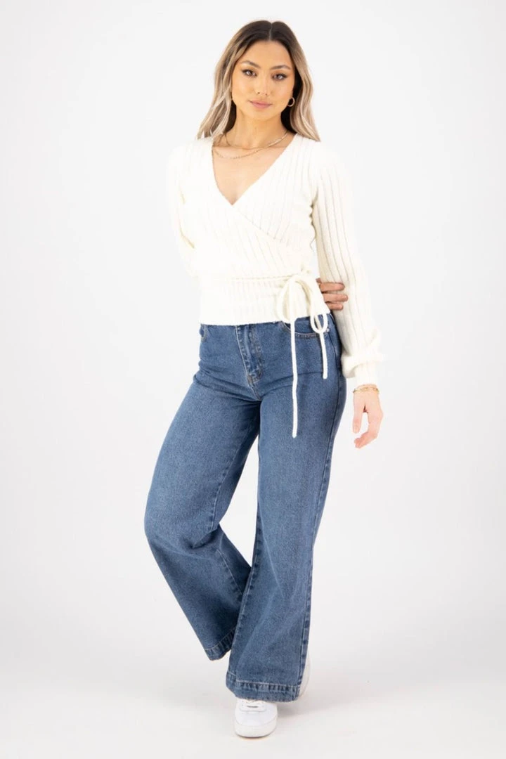 Among The Brave Fashion Honest Ivory Soft Ballerina Cross Over Knit 4 Among The Brave Fashion Honest Ivory Soft Ballerina Cross Over Knit