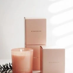 Kingdom Home Fragrance Nude Series Luxury Soy Candle Fig + Bergamot 120g