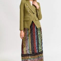 We Are The Others The Fitted Khaki Blazer Fashion