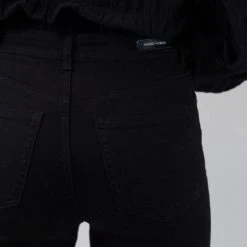 Among The Brave Rio Black Relaxed Straight Leg Jean