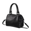 Status Anxiety Accessories Force Of Being Black Leather Handbag