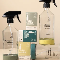 Good Change Kitchen Cleaner Citrus 3 Pack Refill Concentrate Cleaning Tablet Table & Kitchen