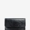 Status Anxiety Accessories Audrey Foldover Black Leather Wallet 2 Status Anxiety Accessories Audrey Foldover Black Leather Wallet